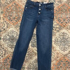 Girls ankle length jeans size 10